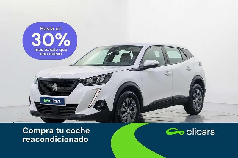 Blanco Usado 2021 Peugeot 2008 Active SUV | 13.590 € (Buen precio) - Imagen 1/4