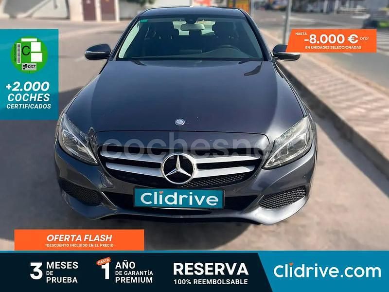 Usado Mercedes C220 Avantgarde 170 CV (125 kW) 2014 Negro Berlina