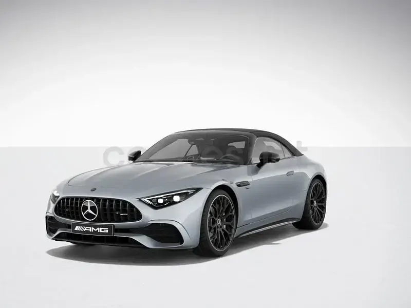 Usado Mercedes SL43 AMG AMG 421 CV (309 kW) 2025 Gris / plata Descapotable