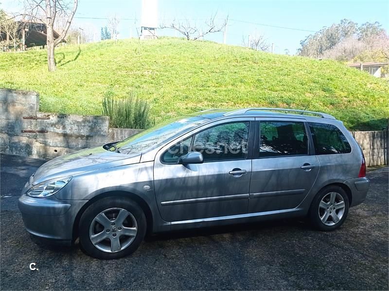 Usado Peugeot 307 110 CV (80 kW) 2005 Gris / plata Familiar