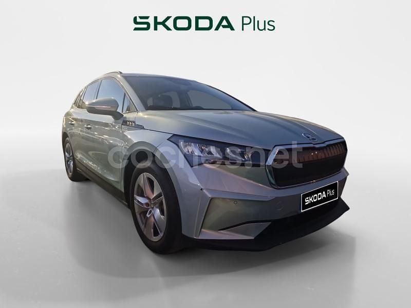 Gris plata Usado 2023 Skoda Enyaq iV SUV | 29.900 € (Precio justo) - Imagen 1/4