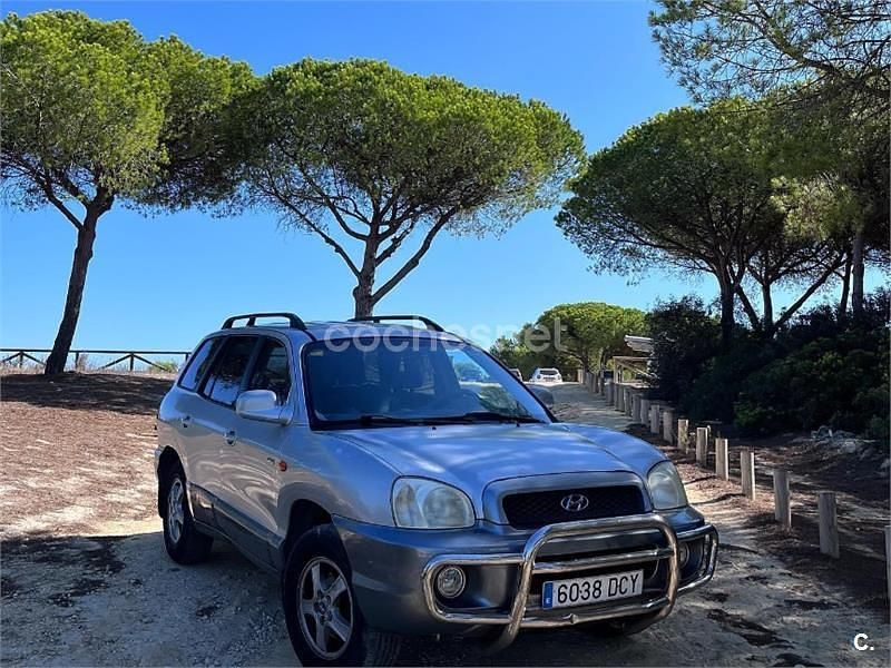 Gris / plata Usado 2004 Hyundai Santa Fe Comfort SUV | 2600 € - Imagen 1/4