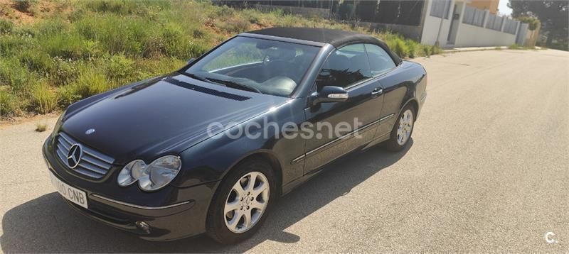 Azul Usado 2003 Mercedes CLK320 Elegance Descapotable | 9000 € (Un poco caro) - Imagen 1/4