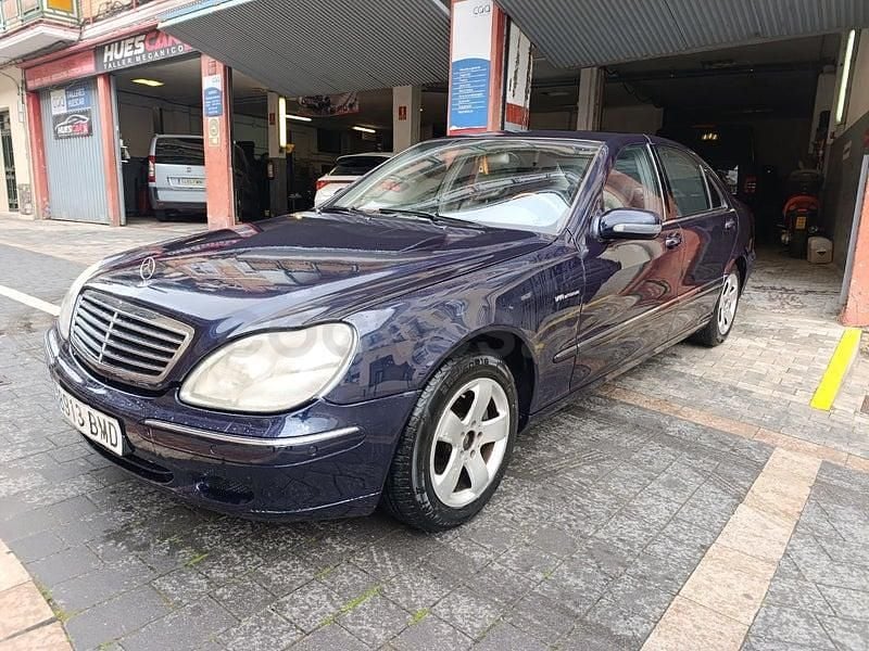 Usado Mercedes S400 250 CV (183 kW) 2001 Azul Berlina