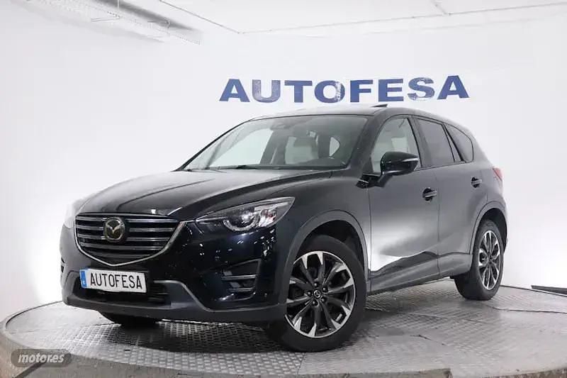Negro Usado 2017 Mazda CX-5 Luxury SUV | 16.450 € (Buen precio) - Imagen 1/4