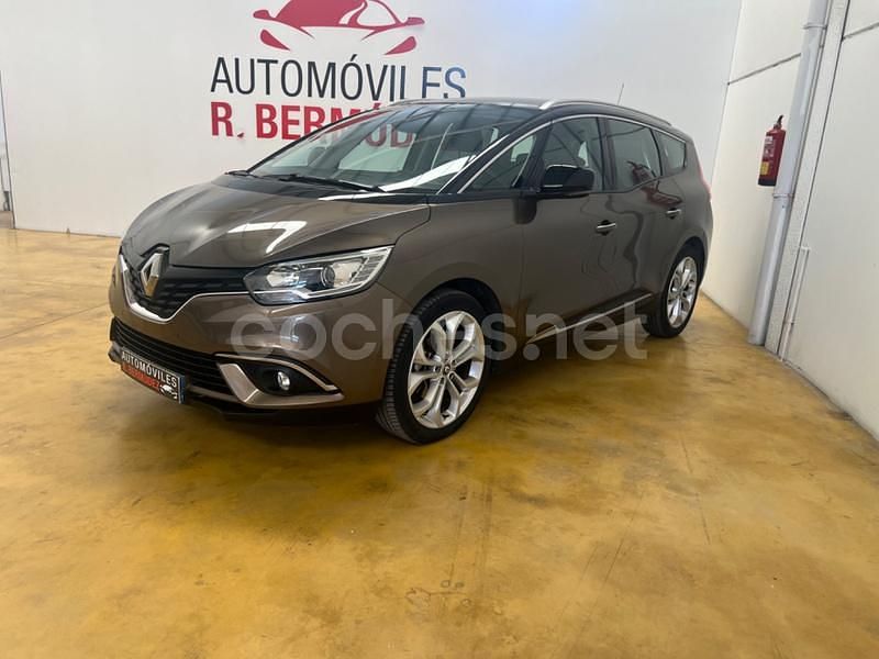 Marrón Usado 2018 Renault Grand Scénic IV Intens Monovolumen | 17.500 € (Precio justo) - Imagen 1/4