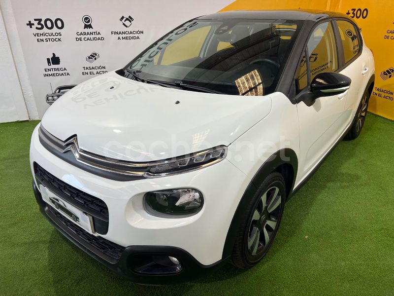 Blanco Usado 2017 Citroën C3 PureTech Utilitario | 7490 € (Precio justo) - Imagen 1/4