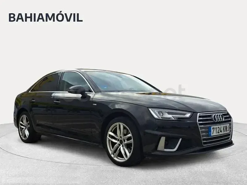 Usado Audi A4 S-Line 150 CV (110 kW) 2019 Negro Berlina