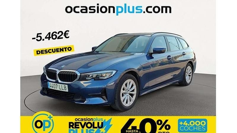 Usado BMW 320 190 CV (139 kW) 2020 Azul Familiar