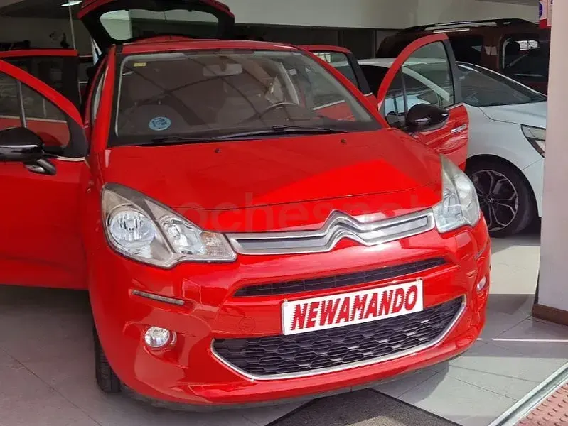 Brugt Citroën C3 Feel 75 HK (55 kW) 2016 Rød Sedan