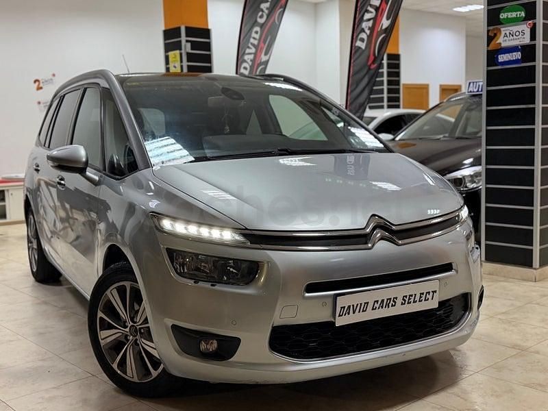 Usado Citroën Grand C4 Picasso Live 120 CV (88 kW) 2016 Gris / plata Monovolumen