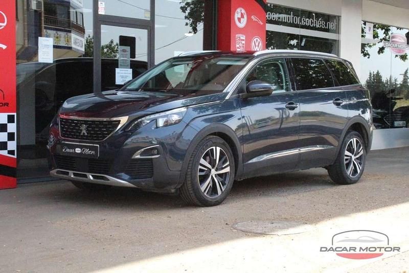 Usado Peugeot 5008 GT-line 150 CV (110 kW) 2017 Verde Monovolumen