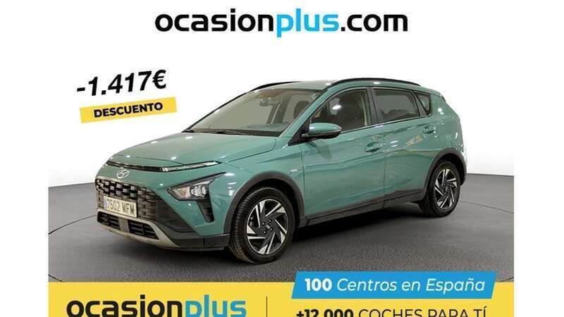 Verde Usado 2023 Hyundai Bayon SUV | 14.173 € (Precio justo) - Imagen 1/4