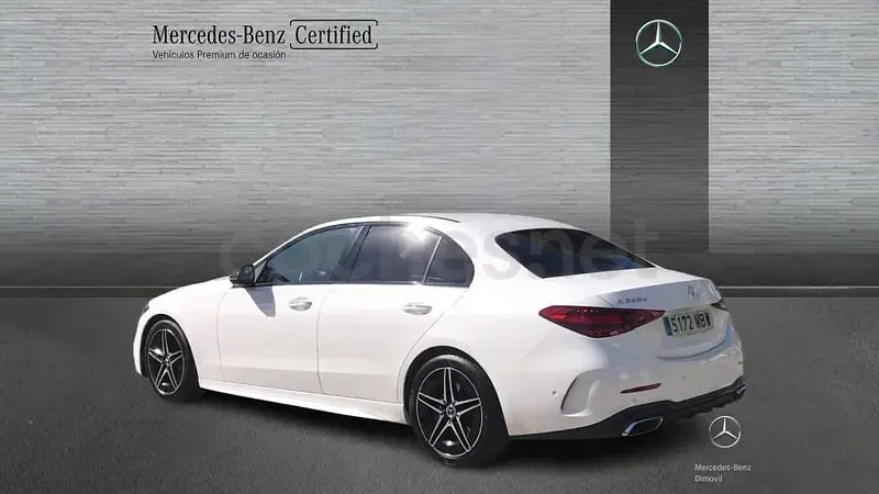 Usado Mercedes C220 200 CV (147 kW) 2022 Blanco Berlina
