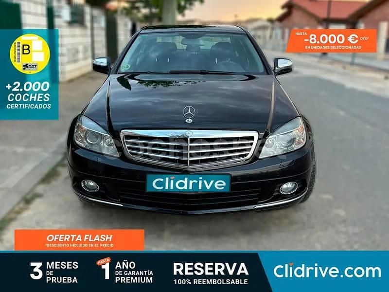 Negro Usado 2010 Mercedes C220 Elegance Berlina | 11.890 € (Precio justo) - Imagen 1/4