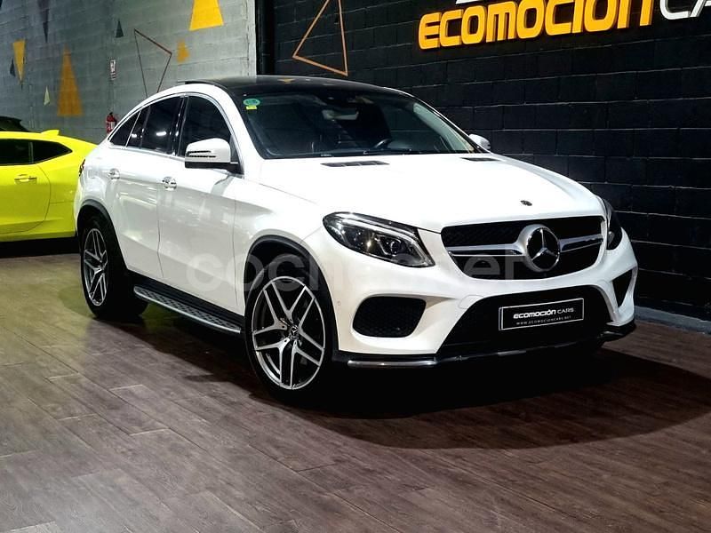 Usado Mercedes GLE350 272 CV (200 kW) 2020 Blanco Coupe