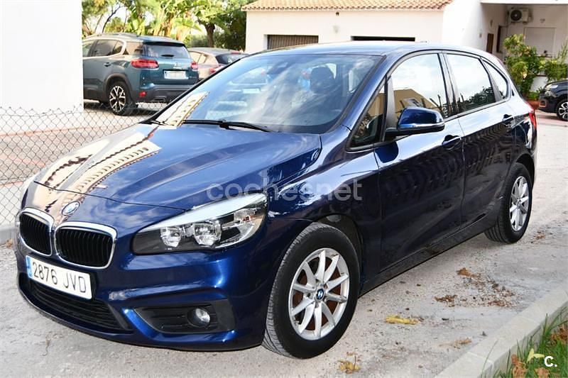 Azul Usado 2016 BMW 216 Active Tourer Monovolumen | 10.990 € (Precio justo) - Imagen 1/4