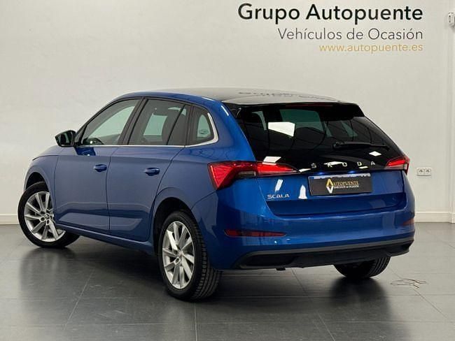 Usado Skoda Scala Style 116 CV (85 kW) 2020 Azul Utilitario