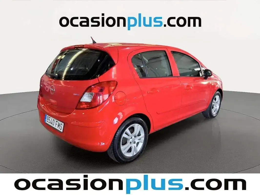 Usado Opel Corsa Enjoy 90 CV (66 kW) 2007 Rojo Utilitario