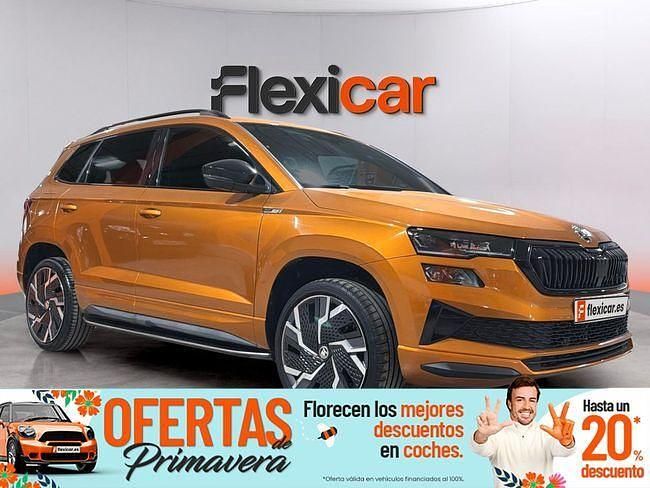 Usado Skoda Karoq SportLine 150 CV (110 kW) 2023 Naranja SUV
