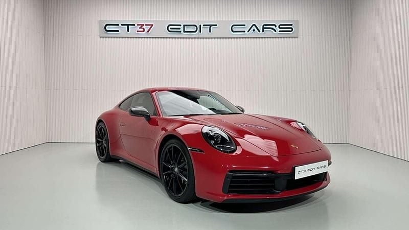 Rojo Usado 2023 Porsche 911 Carrera T Coupe | 140.900 € - Imagen 1/4