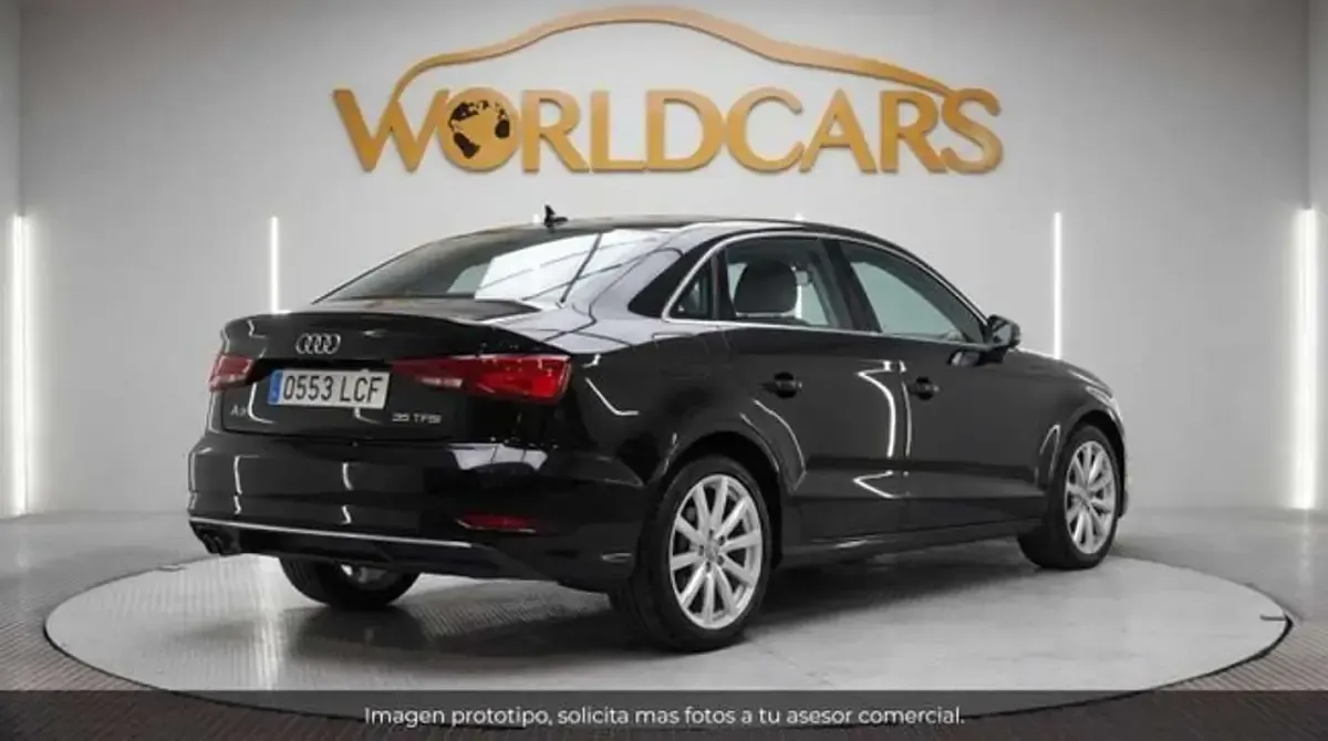 Usado Audi A3 Design 150 CV (110 kW) 2019 Negro Berlina