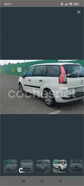 Usado Citroën C4 Picasso Business Class 120 CV (88 kW) 2011 Blanco Monovolumen
