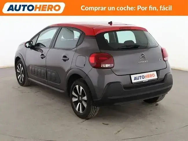 Usado Citroën C3 Feel 82 CV (60 kW) 2019 Gris Utilitario