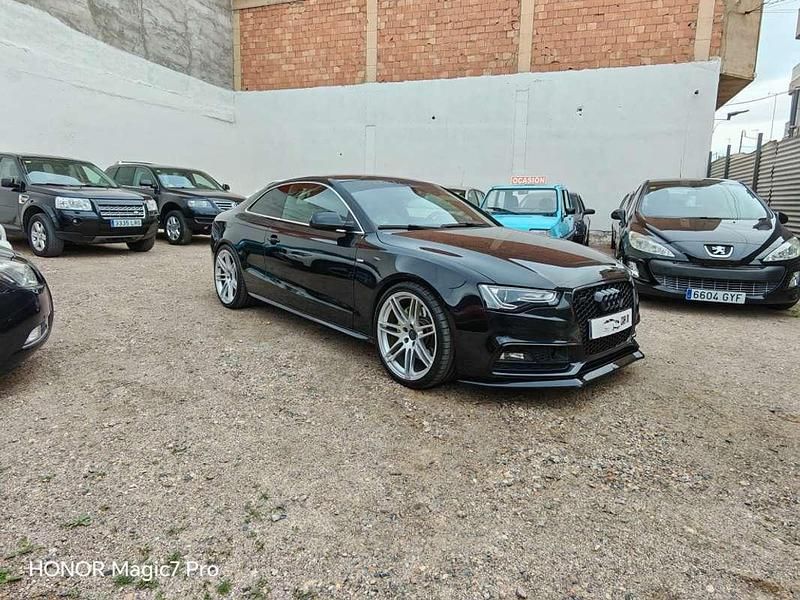 Negro Usado 2013 Audi A5 Coupe | 16.495 € (Precio justo) - Imagen 1/4