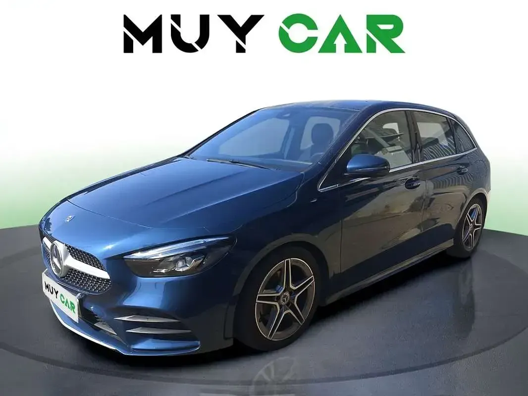 Usado Mercedes B200 150 CV (110 kW) 2019 Azul Utilitario