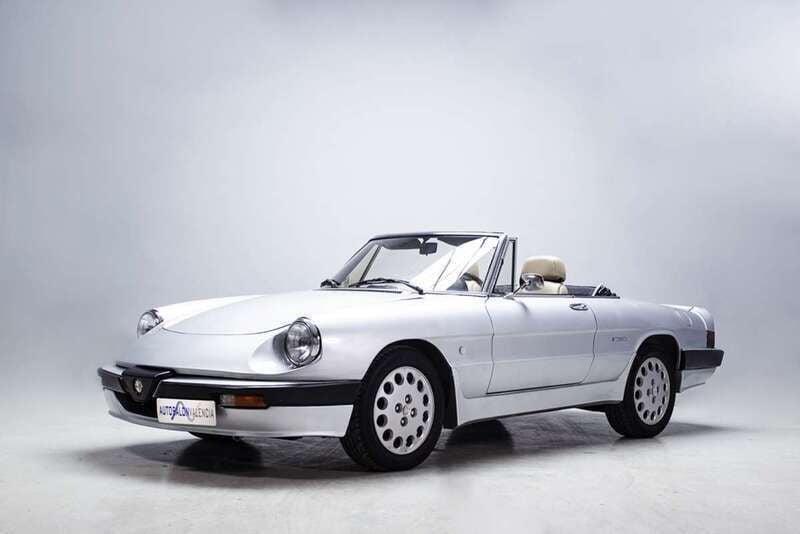 Gris Usado 1990 Alfa Romeo Spider Quadrifoglio Descapotable | 19.900 € - Imagen 1/4