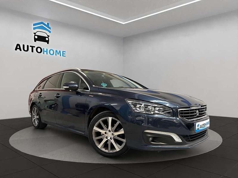Usado Peugeot 508 SW GT-line 150 CV (110 kW) 2018 Azul Familiar