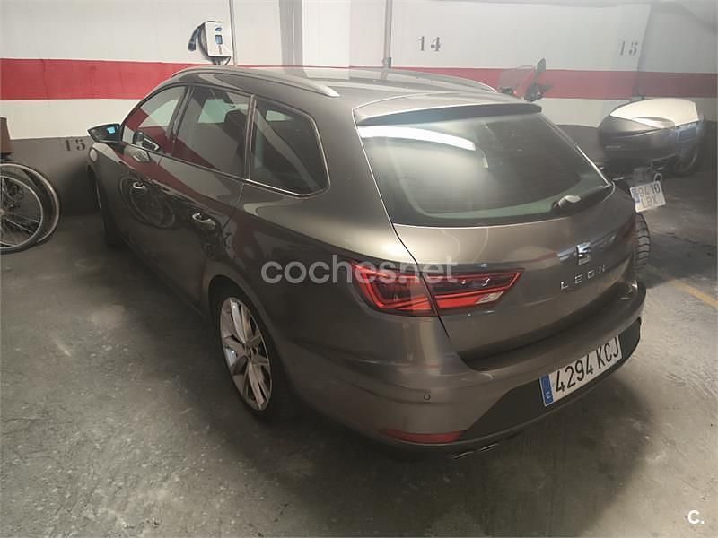 Gris / plata Usado 2017 Seat Leon ST FR Familiar | 16.000 € (Un poco caro) - Imagen 1/4