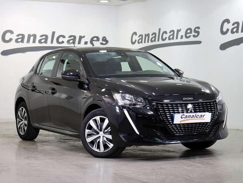 Usado Peugeot 208 GT-line 102 CV (75 kW) 2020 Negro Utilitario