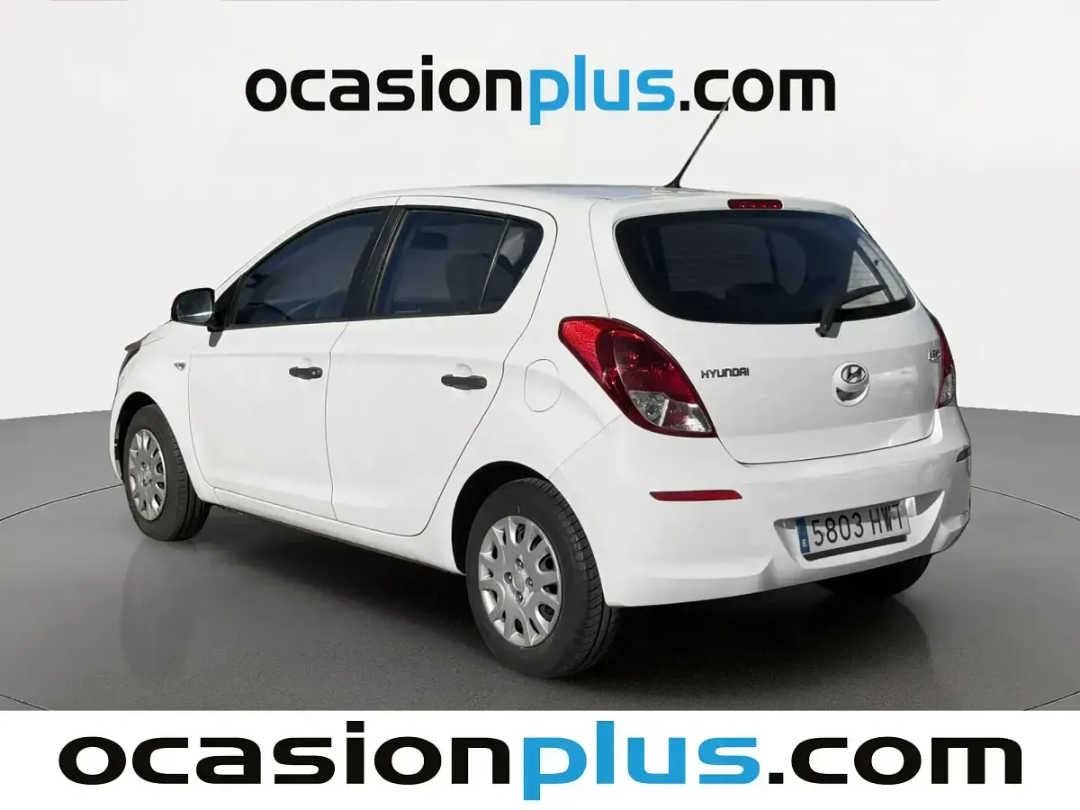 Usado Hyundai i20 85 CV (62 kW) 2014 Blanco Utilitario