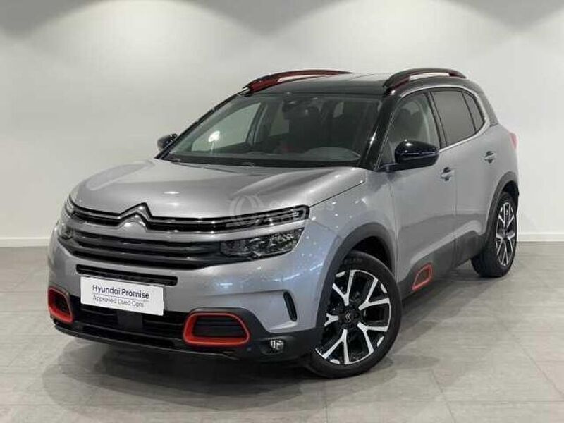 Gris acier Usado 2020 Citroën C5 Aircross Feel SUV | 21.900 € (Un poco caro) - Imagen 1/4