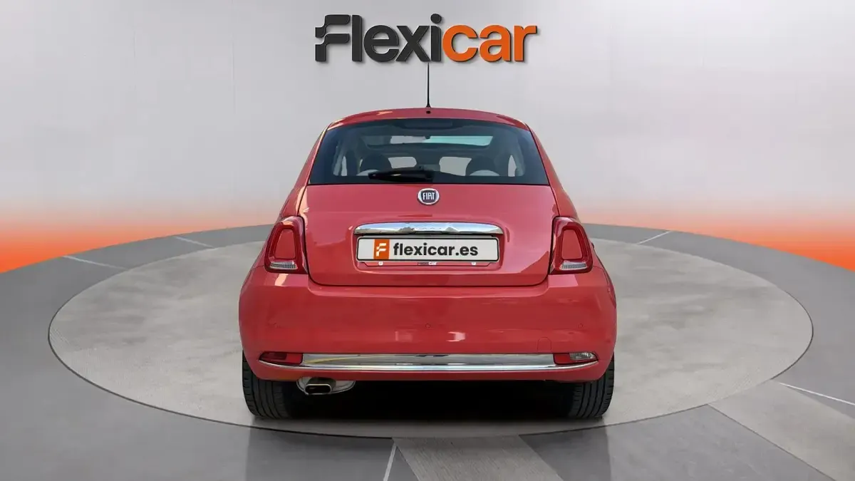 Usado Fiat 500 Lounge 69 CV (50 kW) 2018 Rosa Berlina
