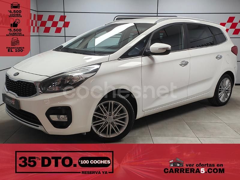 Blanco Usado 2018 Kia Carens Monovolumen | 12.100 € (Precio justo) - Imagen 1/4
