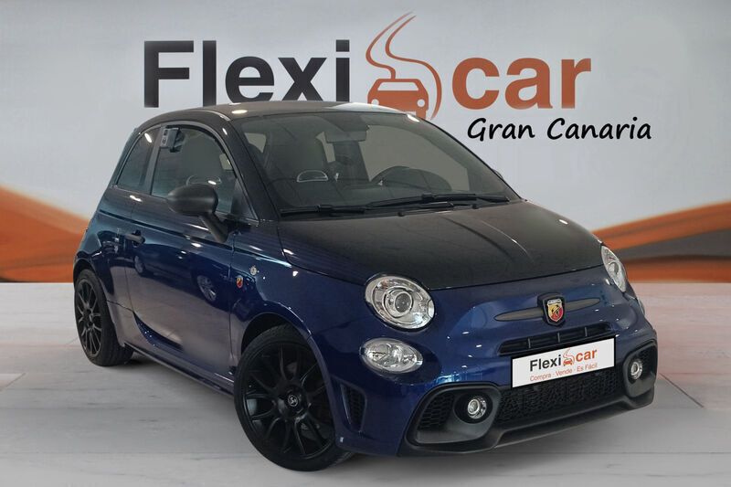 Azul Usado 2021 Abarth 500 Utilitario | 19.490 € (Precio justo) - Imagen 1/4