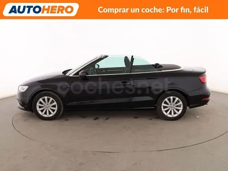 Usado Audi A3 Cabriolet Attraction 150 CV (110 kW) 2014 Negro Descapotable
