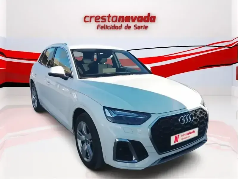 Usado Audi Q5 S-Line 163 CV (119 kW) 2021 Blanco SUV