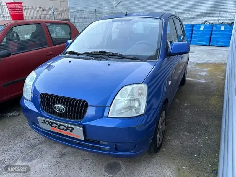Usado Kia Picanto Active 65 CV (47 kW) 2007 Azul Utilitario