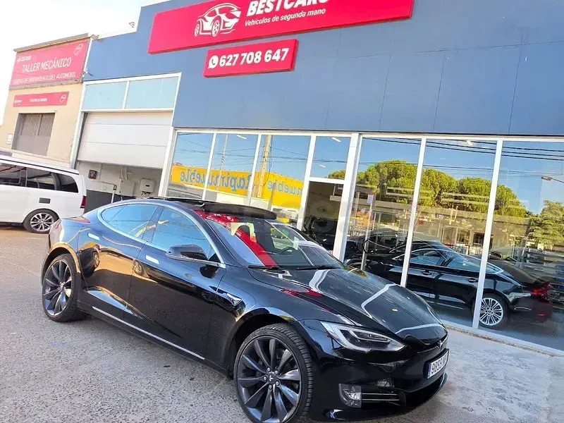 Usado Tesla Model S 450 kW (613 CV) 2018 Eléctrico Utilitario