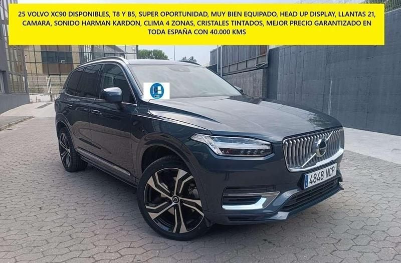 Azul Usado 2021 Volvo XC90 Inscription SUV | 52.995 € (Precio justo) - Imagen 1/4
