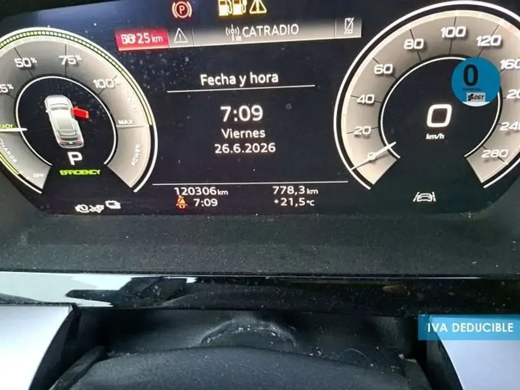 Usado Audi A3 e-tron S-Line 204 CV (150 kW) 2022 Gris Utilitario