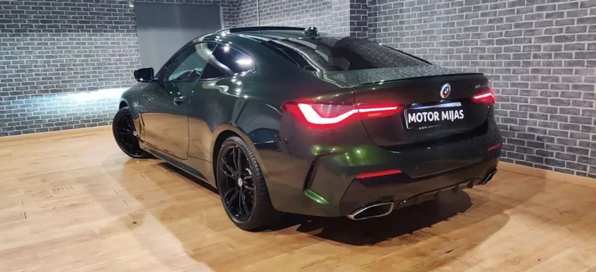 Usado BMW M440 M Sport 374 CV (275 kW) 2022 Verde Coupe