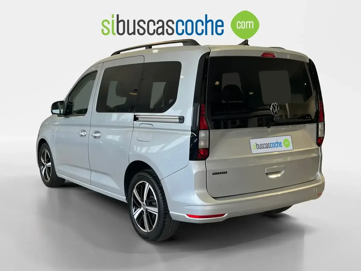 Usado VW Caddy 102 CV (75 kW) 2021 Blanco Monovolumen