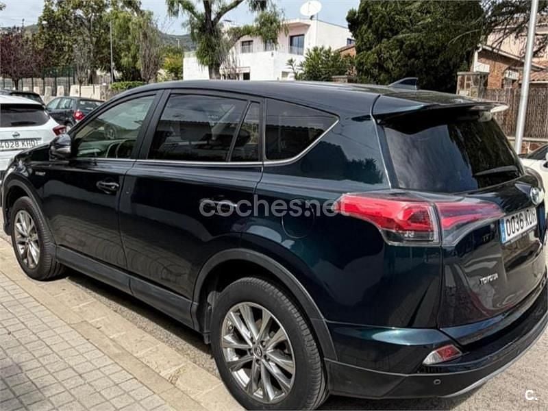 Brugt Toyota RAV4 Hybrid Luxury 218 HK (160 kW) 2017 Blå SUV