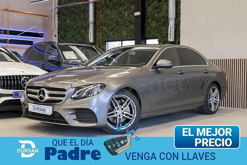Usado Mercedes E220 196 CV (144 kW) 2017 Gris Berlina