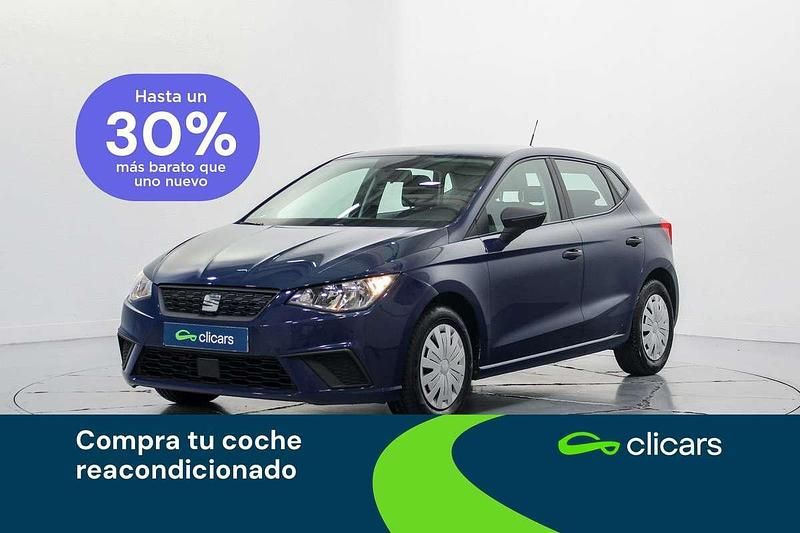 Azul Usado 2019 Seat Ibiza Reference Utilitario | 12.790 € (Precio justo) - Imagen 1/4